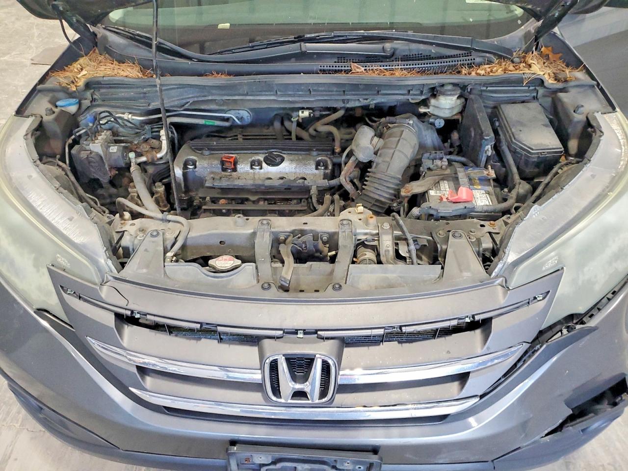 2014 Honda Cr-v Ex Gray vin: 5J6RM4H50EL049427