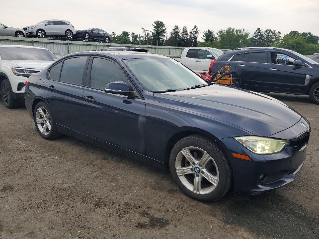 2014 Bmw 328 D Xdrive Blue vin: WBA3D5C59EKX99162