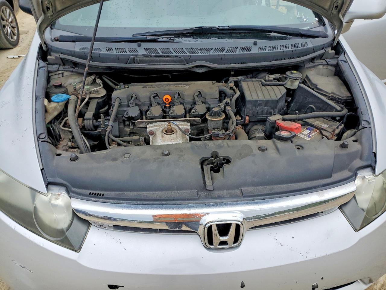2006 Honda Civic Lx Silver vin: 1HGFA16536L139161