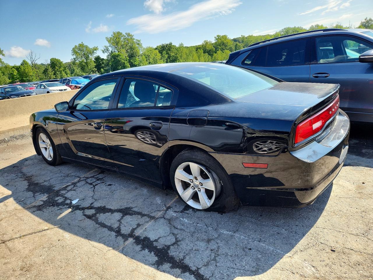 2013 Dodge Charger Se Black vin: 2C3CDXBGXDH706449