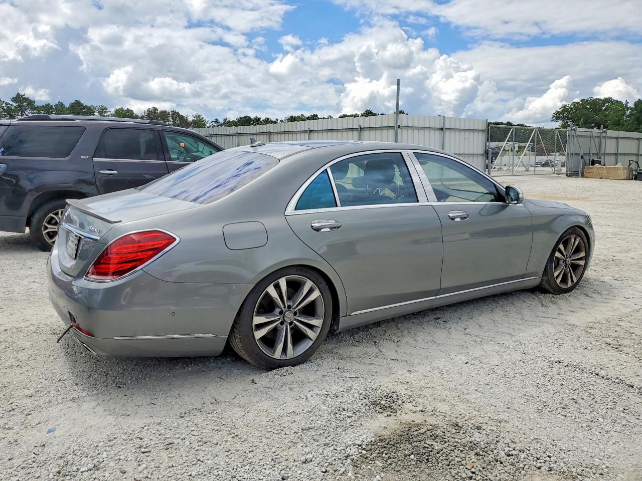 2015 Mercedes-benz S 550 4matic Silver vin: WDDUG8FB0FA106798