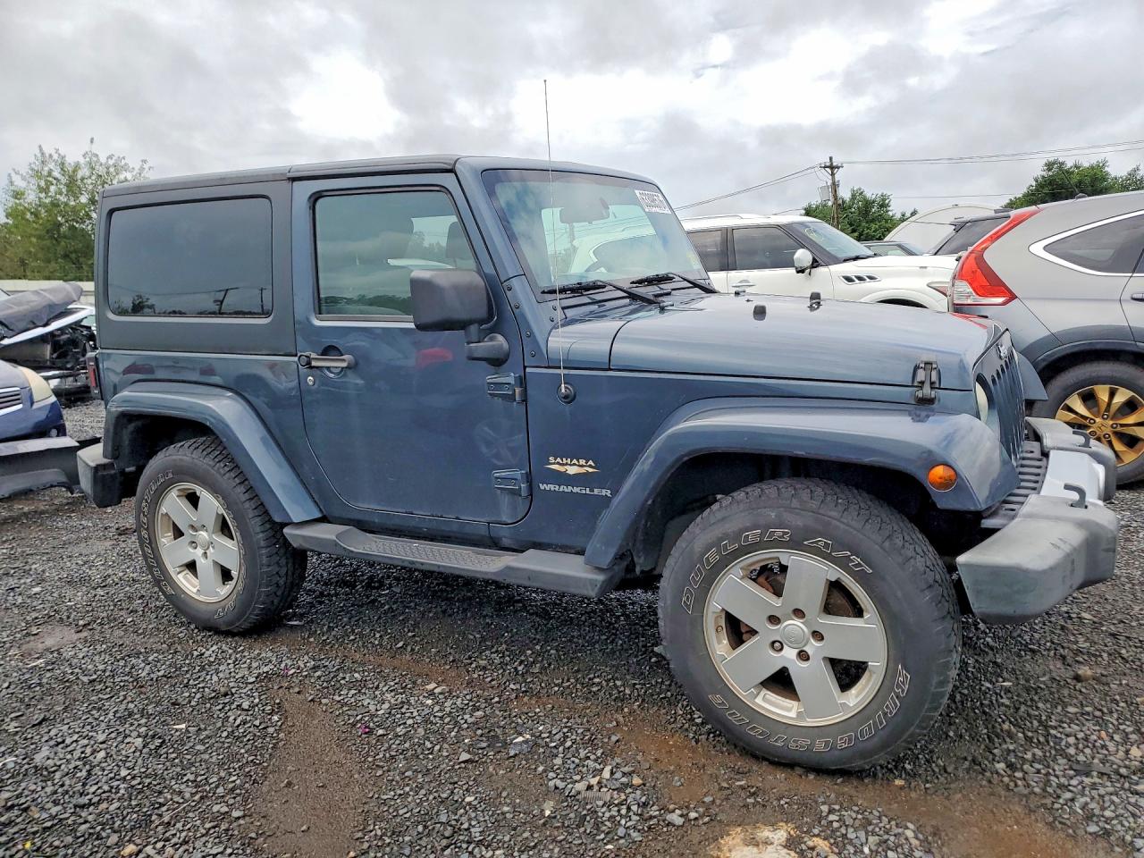 2008 Jeep Wrangler Sahara Серый vin: 1J4FA54158L567140