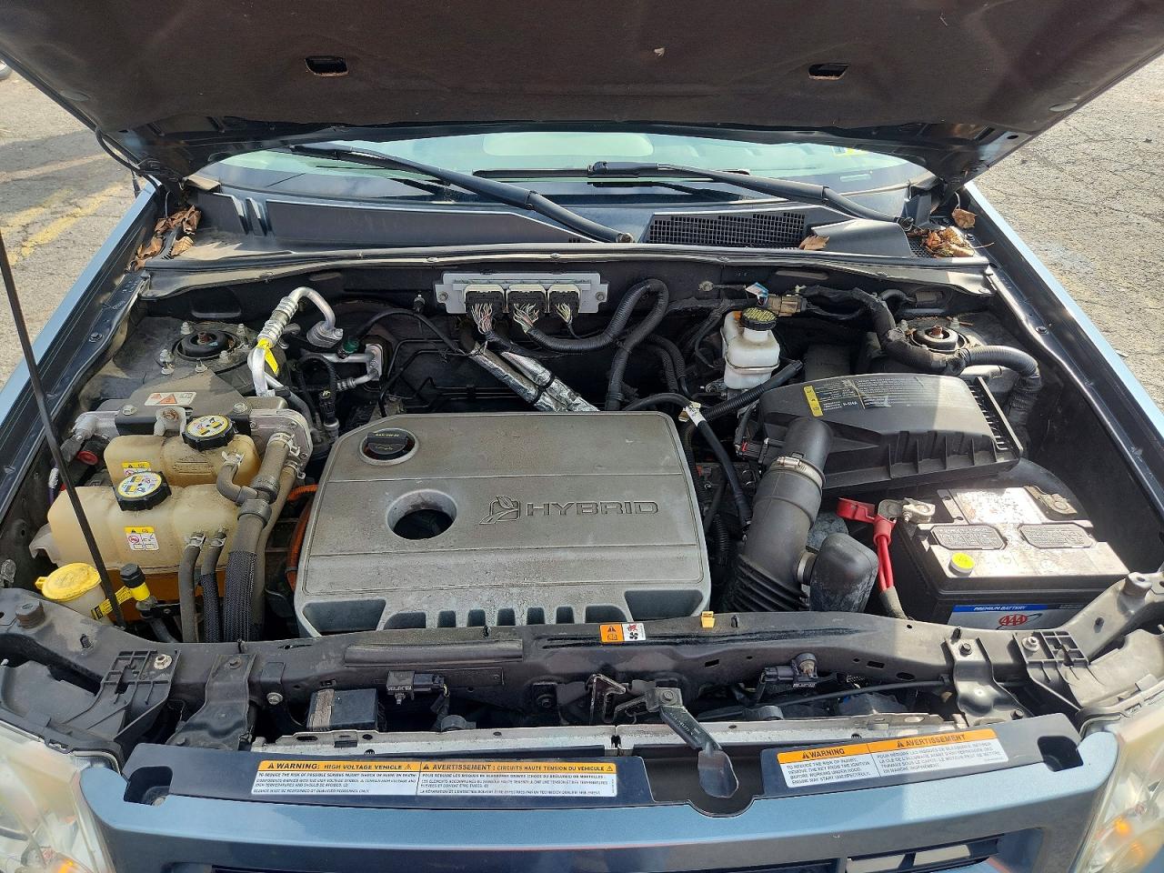 2010 Ford Escape Hybrid Blue vin: 1FMCU5K33AKB60591