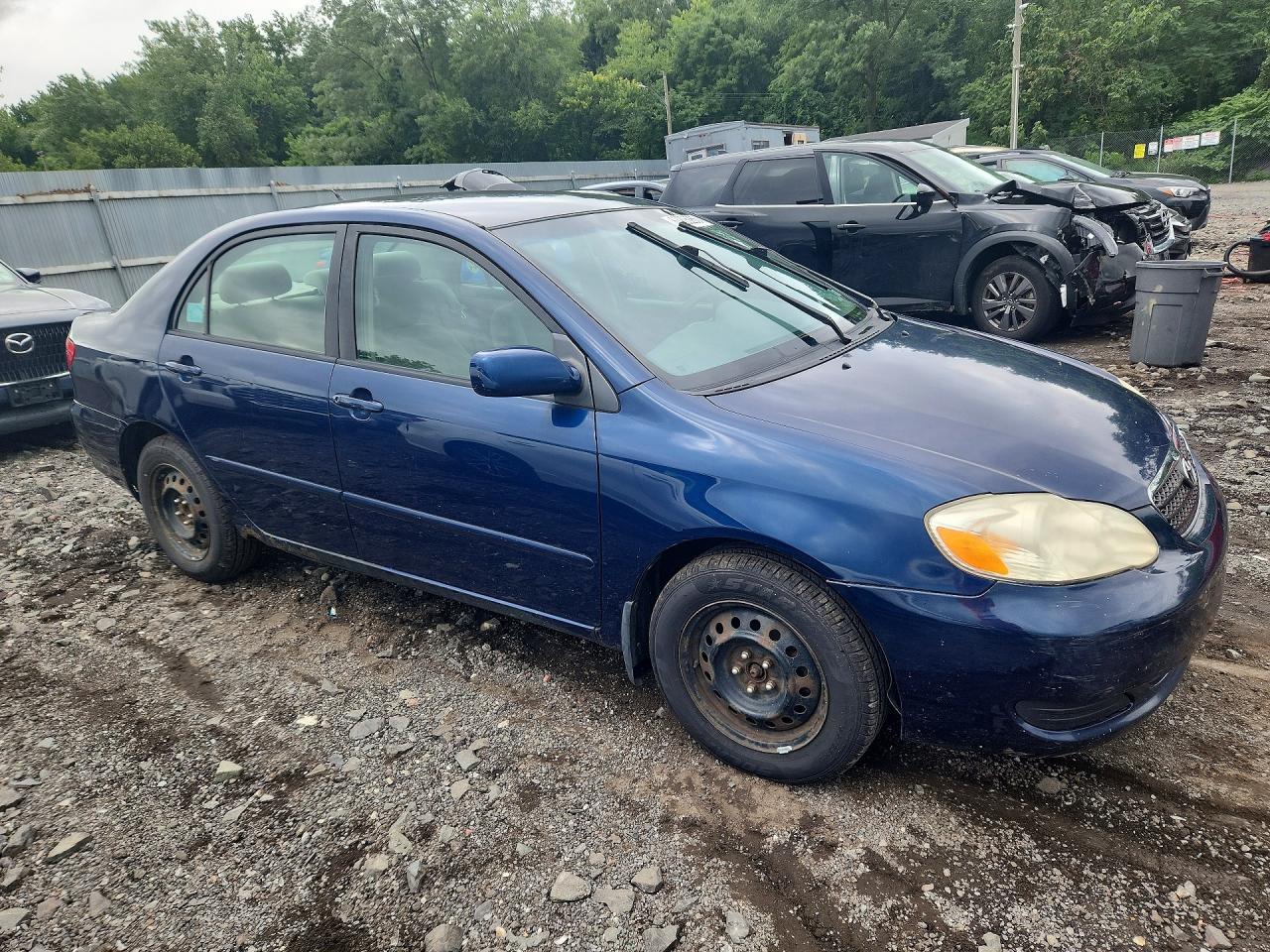 2008 Toyota Corolla Le Blue vin: 2T1BR32E08C918888