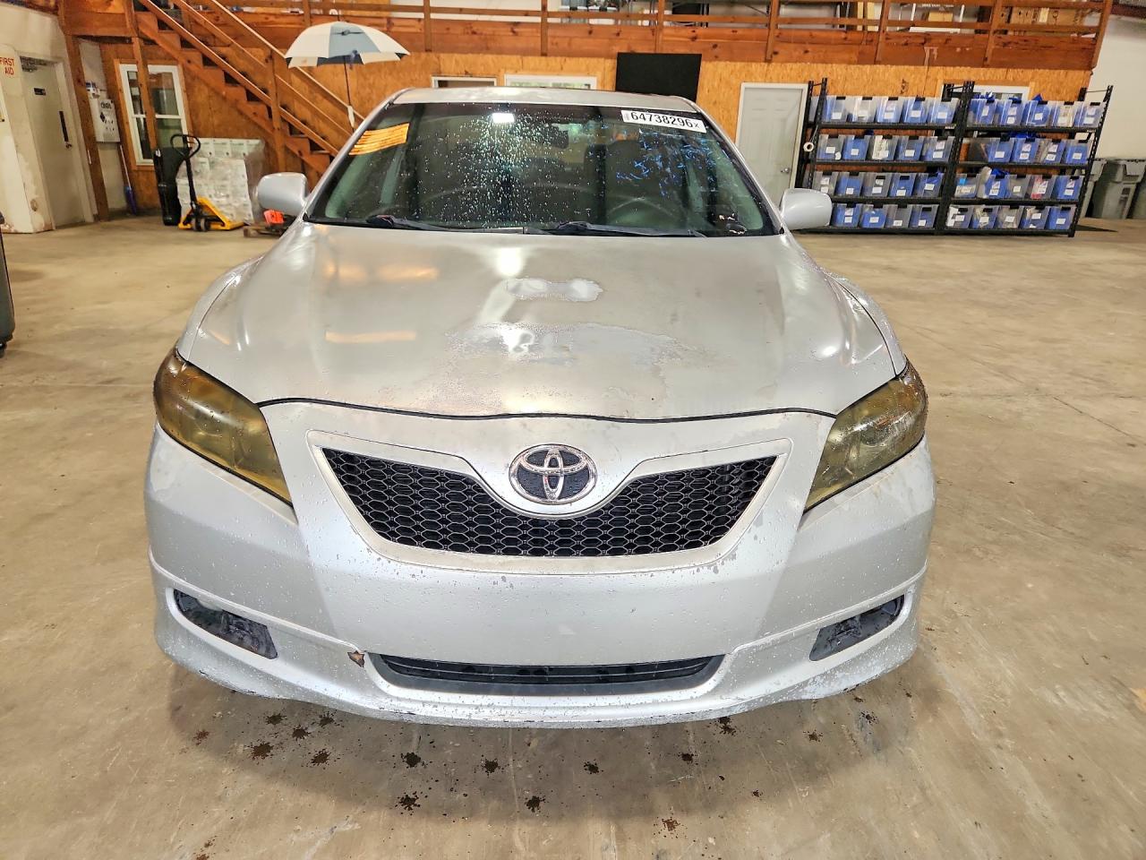 2007 Toyota Camry Se Silver vin: 4T1BE46K27U624438