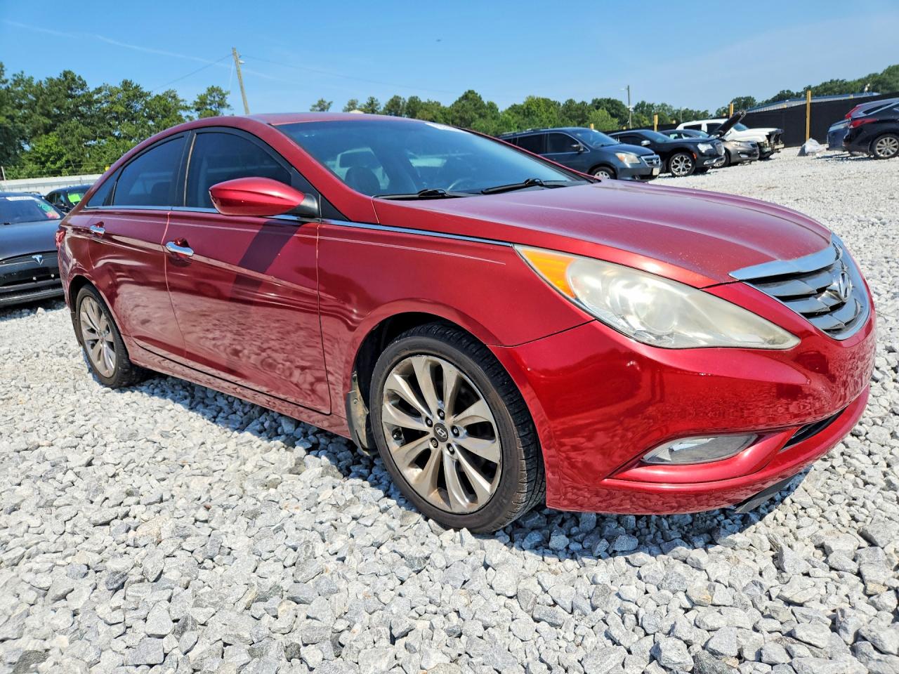 2013 Hyundai Sonata Se Orange vin: 5NPEC4AC6DH672778