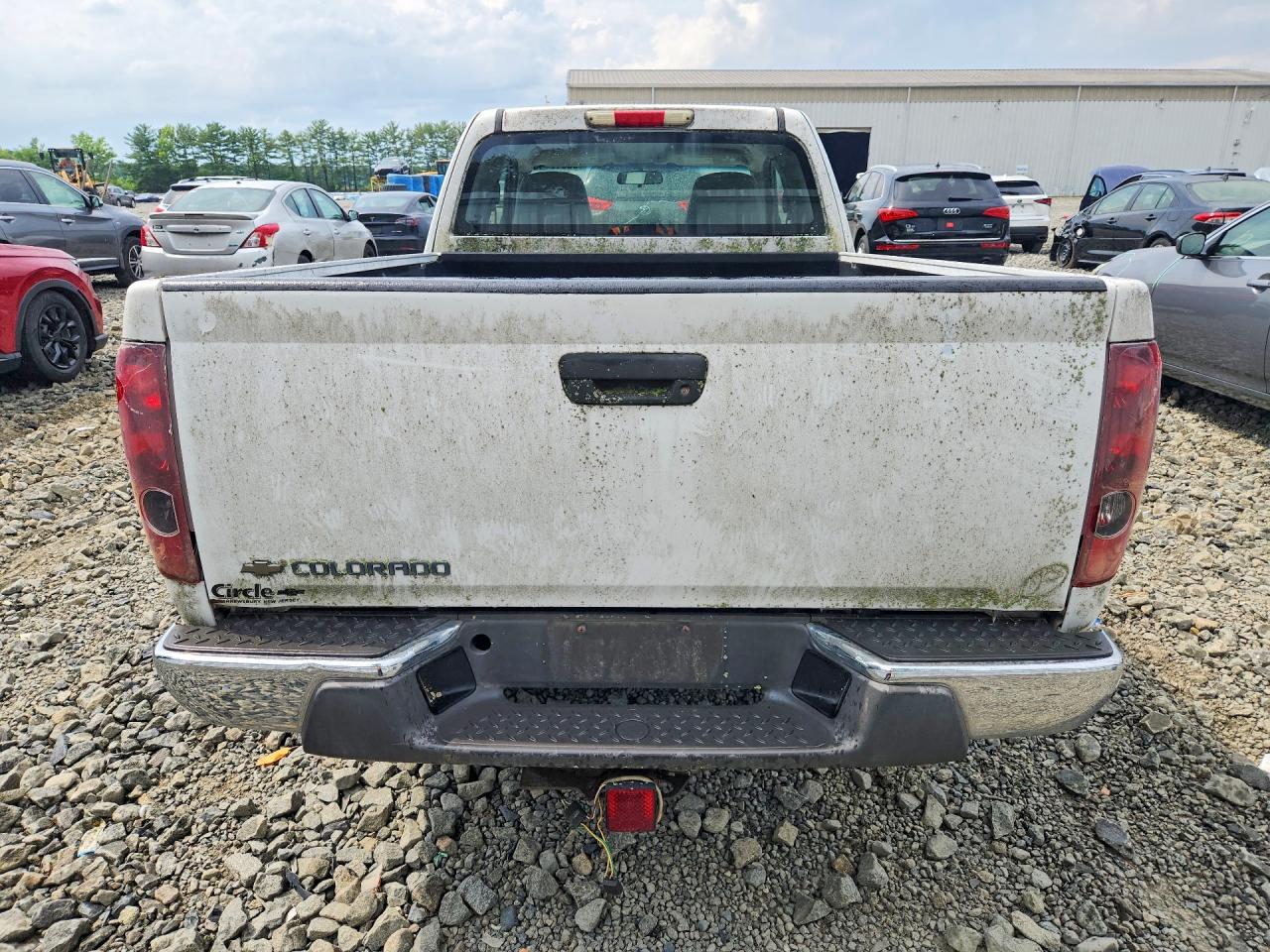 2007 Chevrolet Colorado Белый vin: 1GCCS199978161859