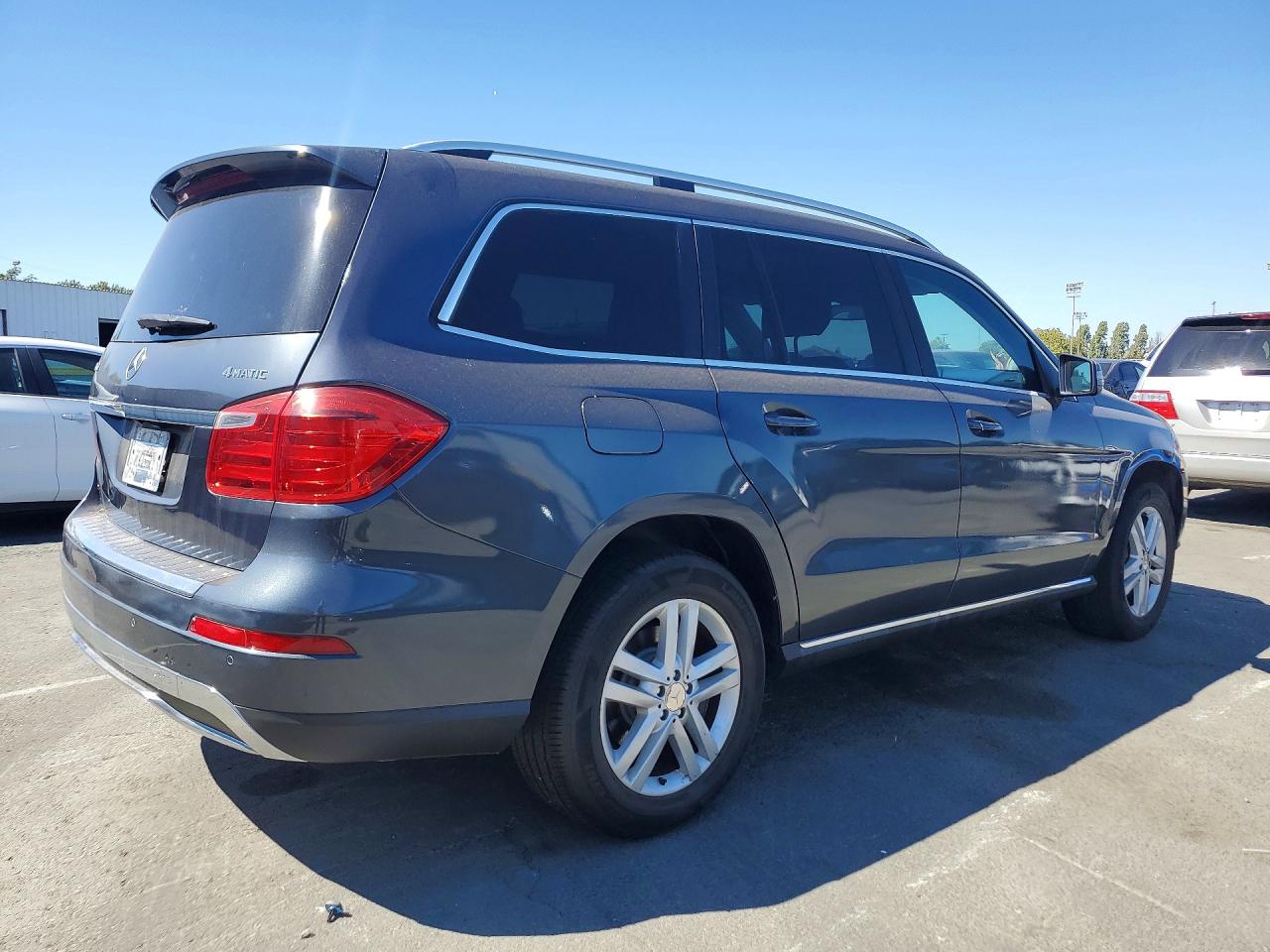 2013 Mercedes-benz Gl 450 4matic Gray vin: 4JGDF7CE0DA221173