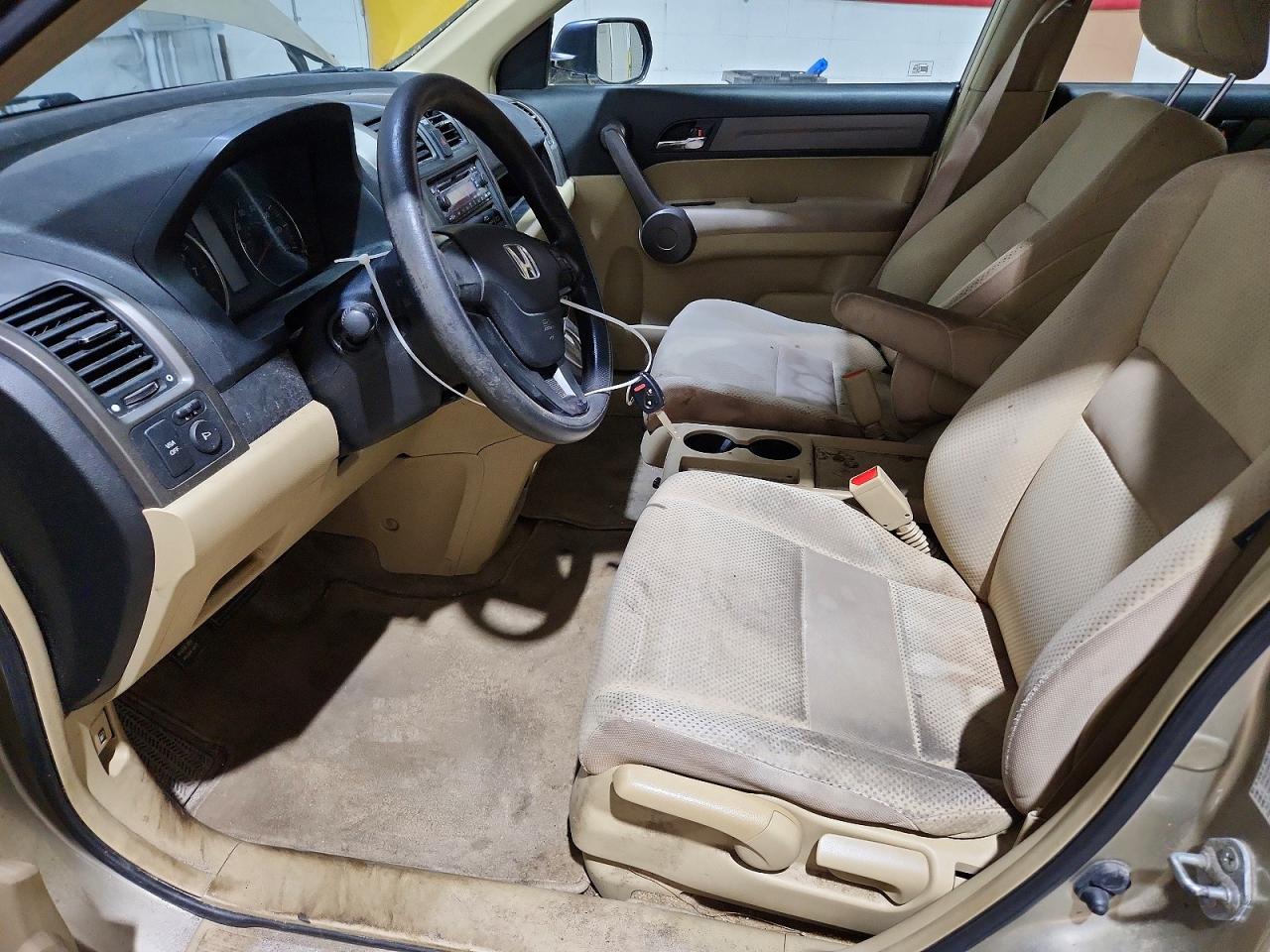 2009 Honda Cr-v Lx Tan vin: JHLRE48349C015582