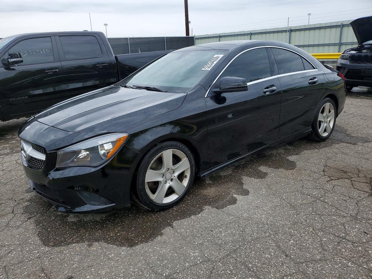 2015 Mercedes-benz Cla 250 4matic Черный vin: WDDSJ4GB2FN276749