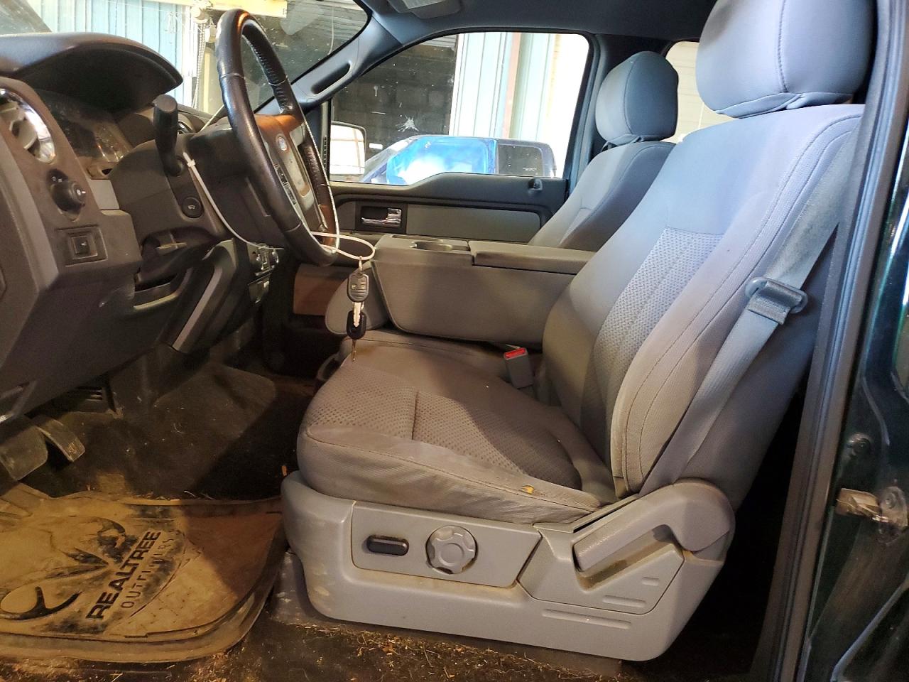2013 Ford F150 Supercrew Green vin: 1FTFW1ETXDFA51476