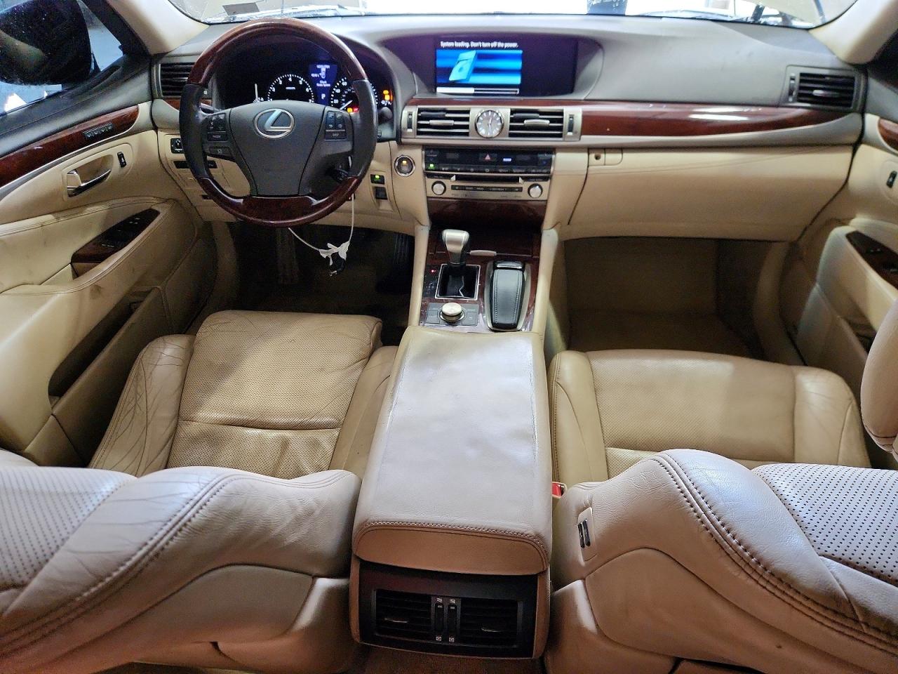 2013 Lexus Ls 460 Gold vin: JTHCL5EFXD5019421