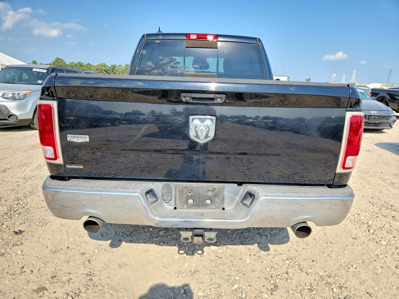 2013 Ram 1500 Laramie Black vin: 1C6RR6NT6DS629279