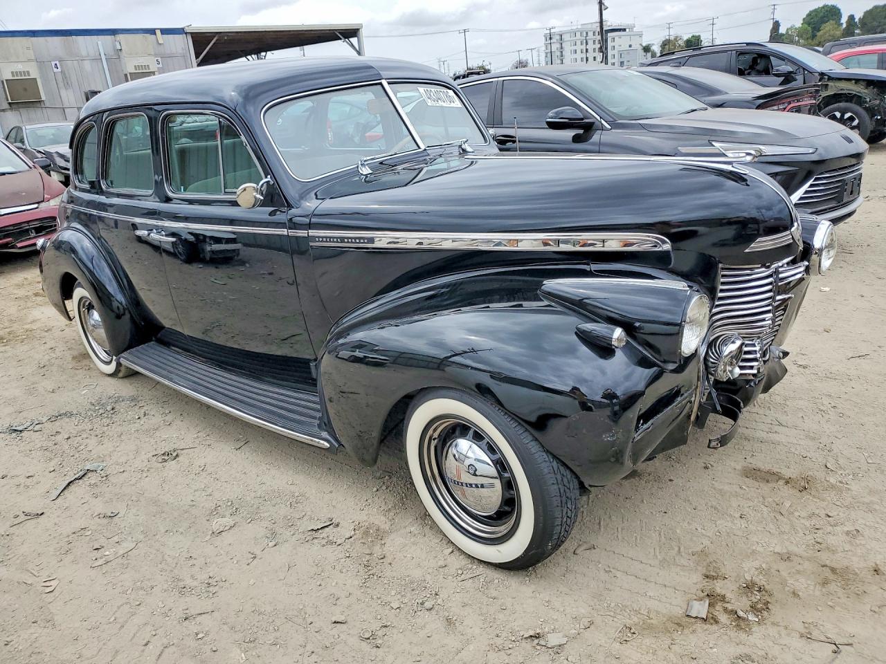 1940 Chev Master Deluxe Black vin: 3617424