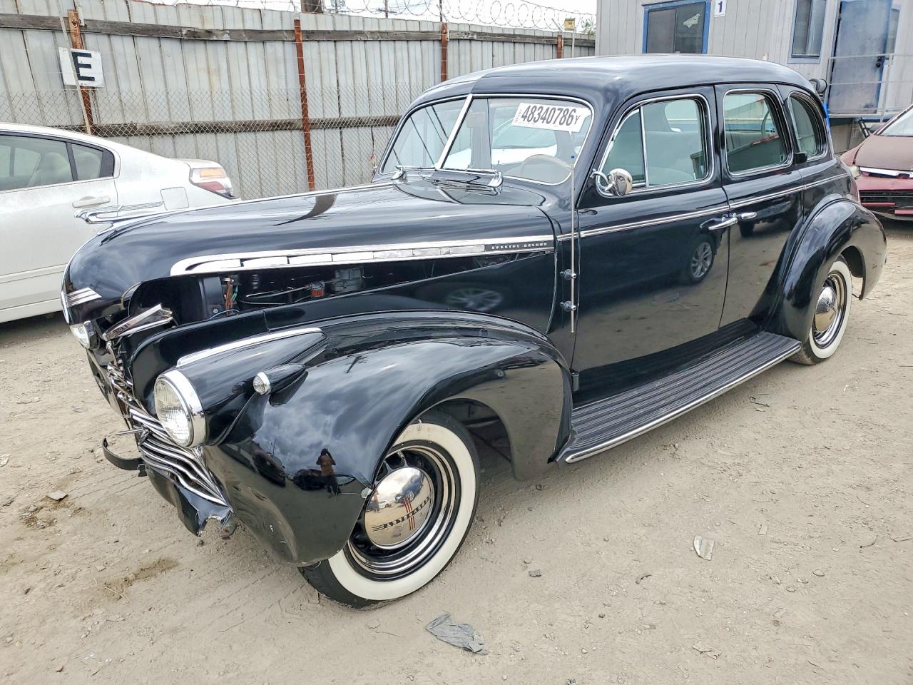 1940 Chev Master Deluxe Black vin: 3617424