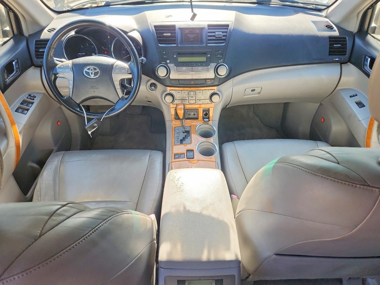 2009 Toyota Highlander Hybrid Limited Black vin: JTEEW44A192035898