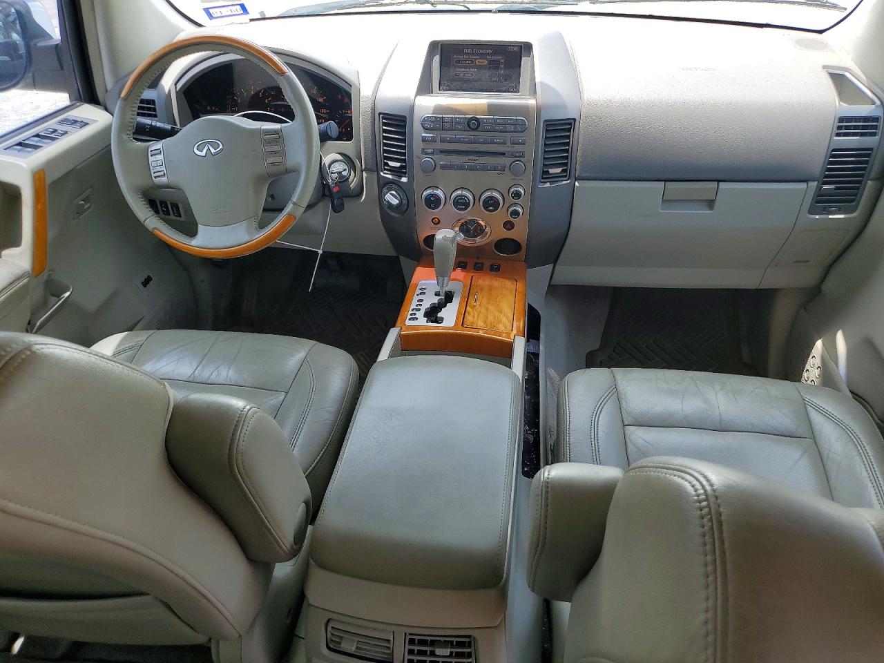 2005 Infiniti Qx56 Base Белый vin: 5N3AA08C25N806774