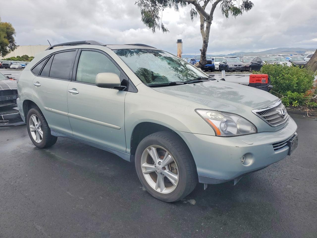 2008 Lexus Rx 400h Зеленый vin: JTJHW31U682059409