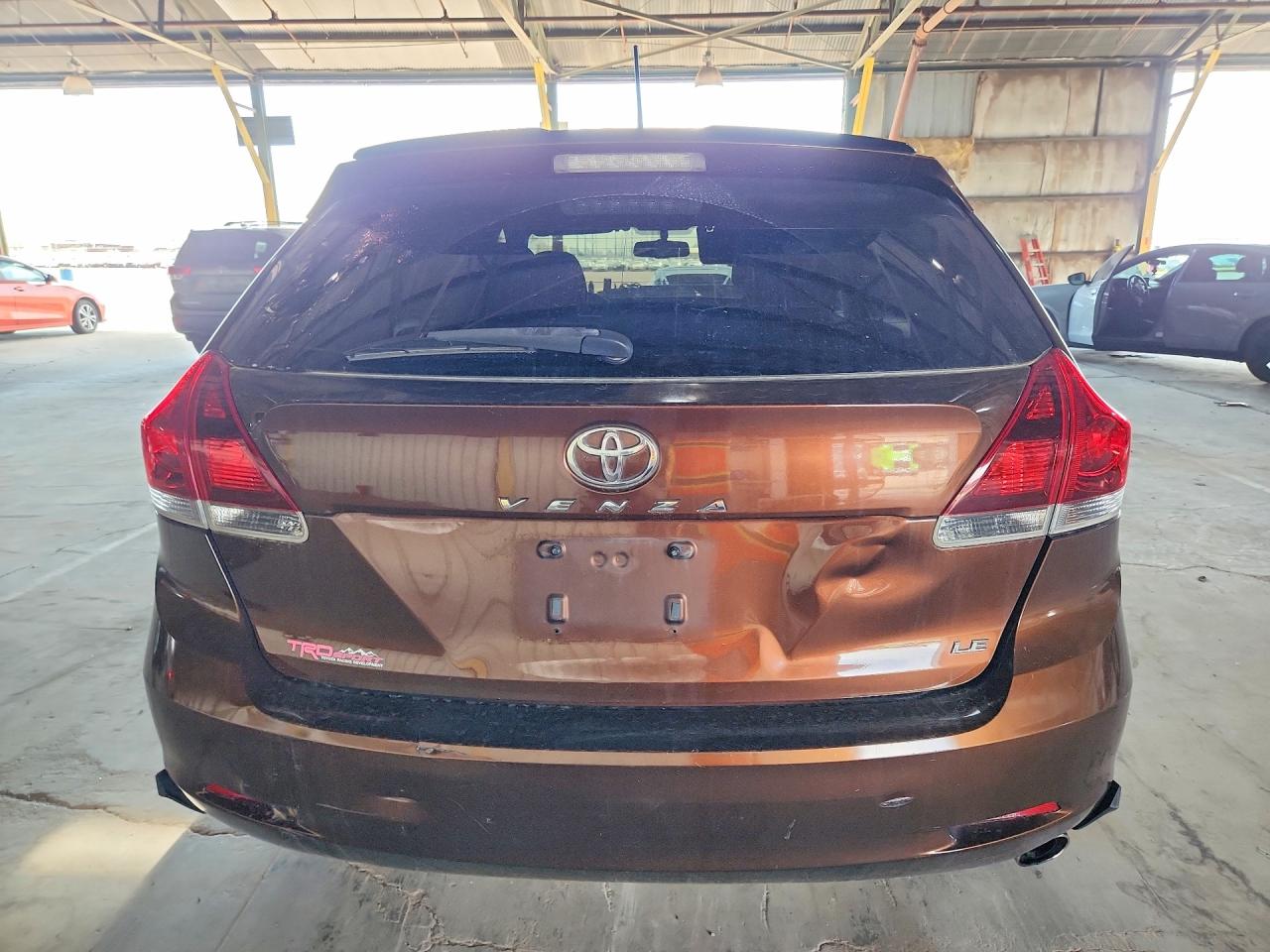 2013 Toyota Venza Le Brown vin: 4T3ZA3BB5DU079574