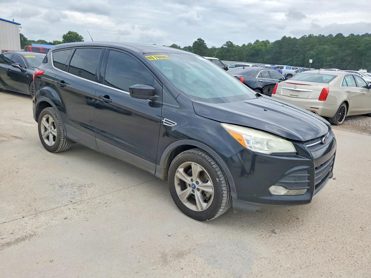 2013 Ford Escape Se Black vin: 1FMCU0G98DUA74282