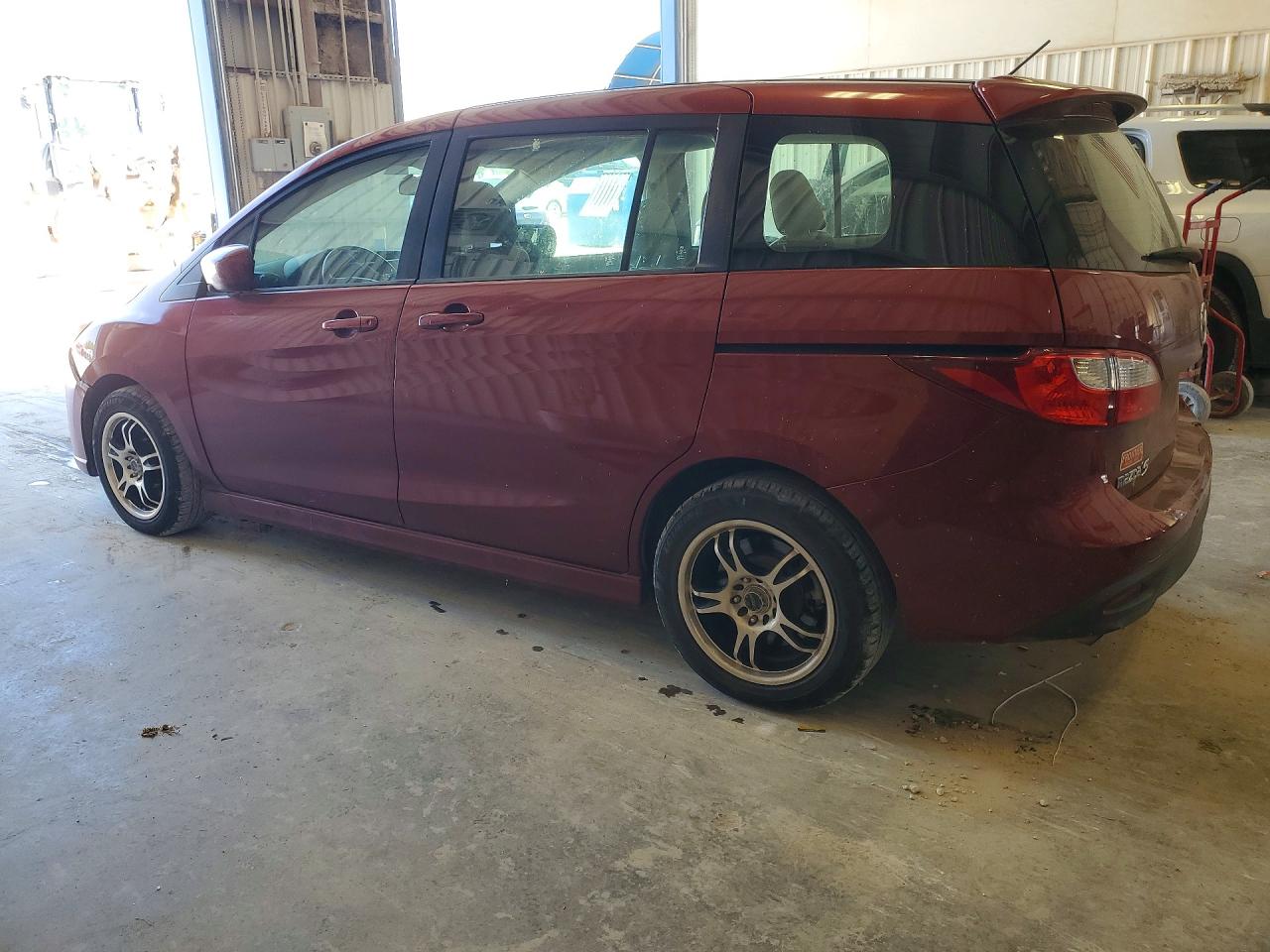 2012 Mazda 5 Maroon vin: JM1CW2DL9C0140595