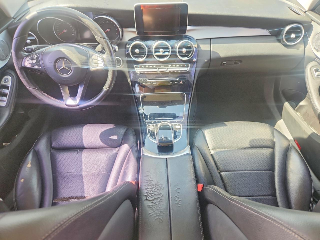 2015 Mercedes-benz C 300 Gray vin: 55SWF4JB0FU045285
