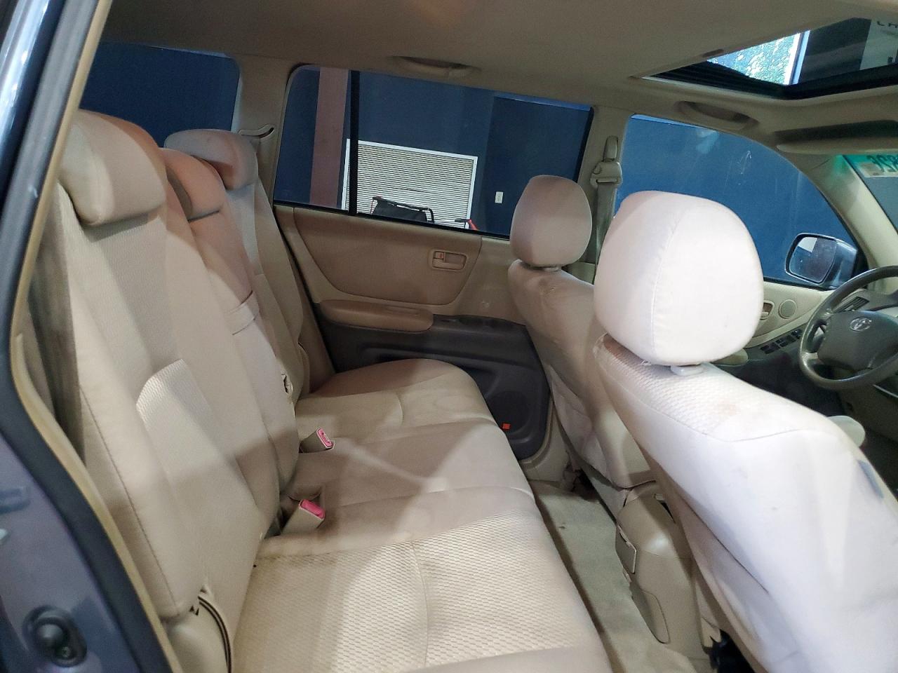 2006 Toyota Highlander Hybrid Blue vin: JTEEW21A960023532