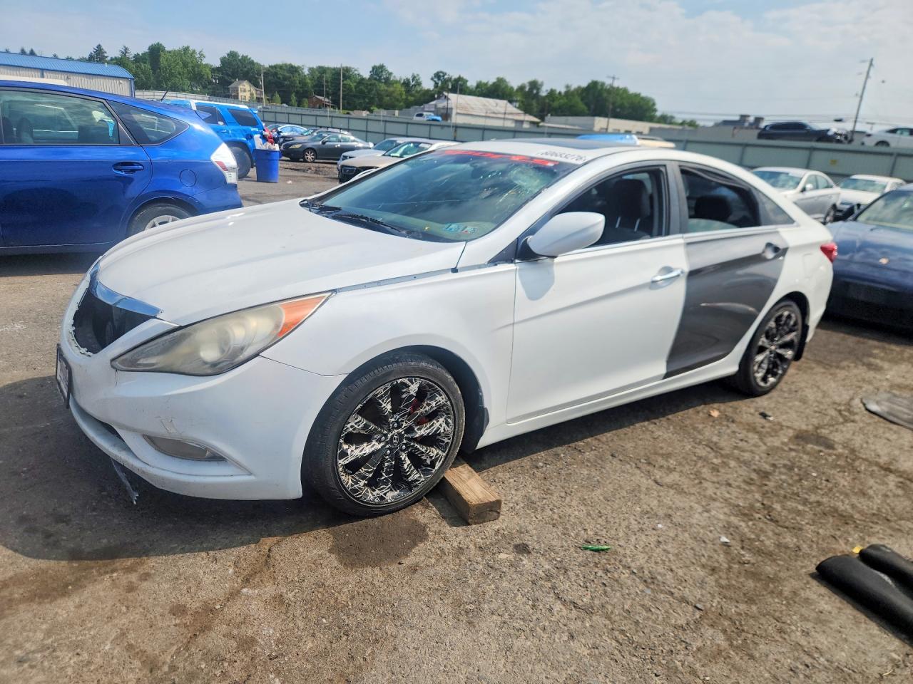 2011 Hyundai Sonata Se/limited White vin: 5NPEC4AC9BH116266