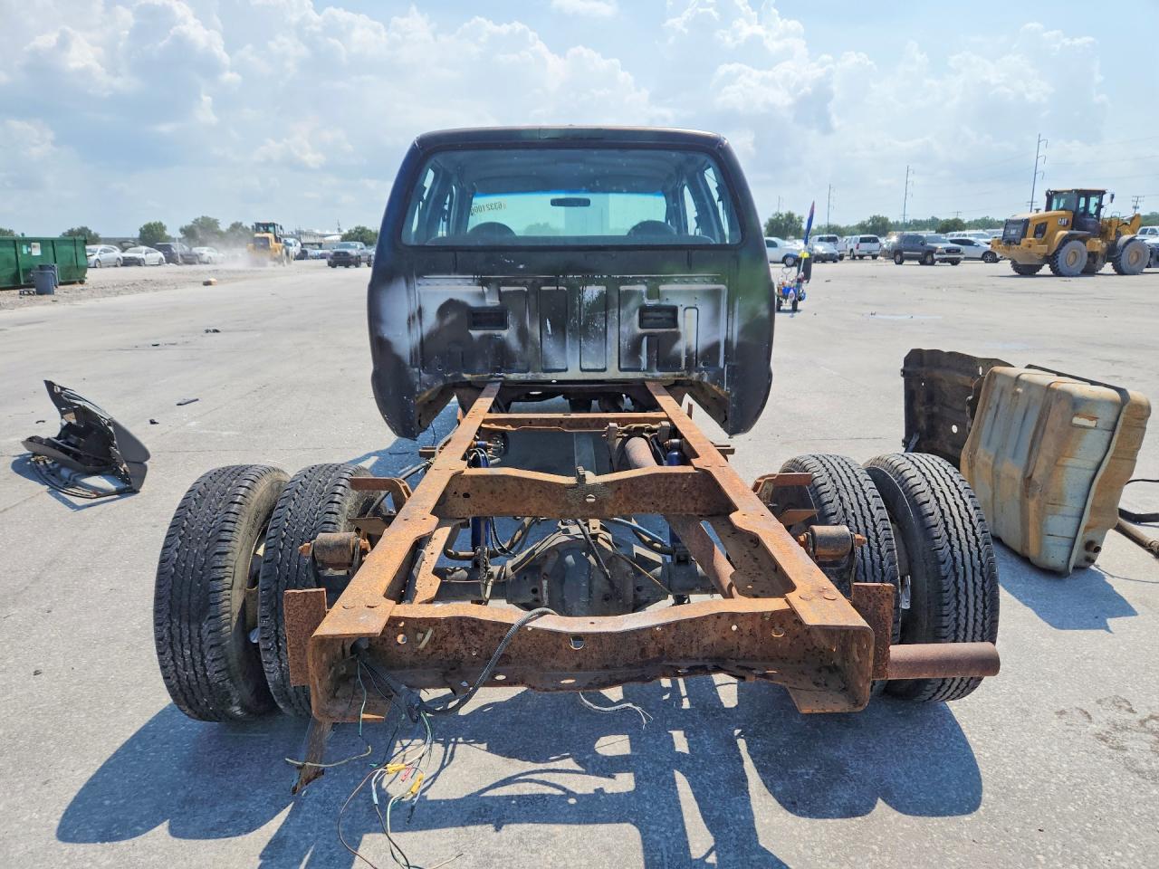 2002 Ford F350 Super Duty Blue vin: 1FDWW36S12EC02298