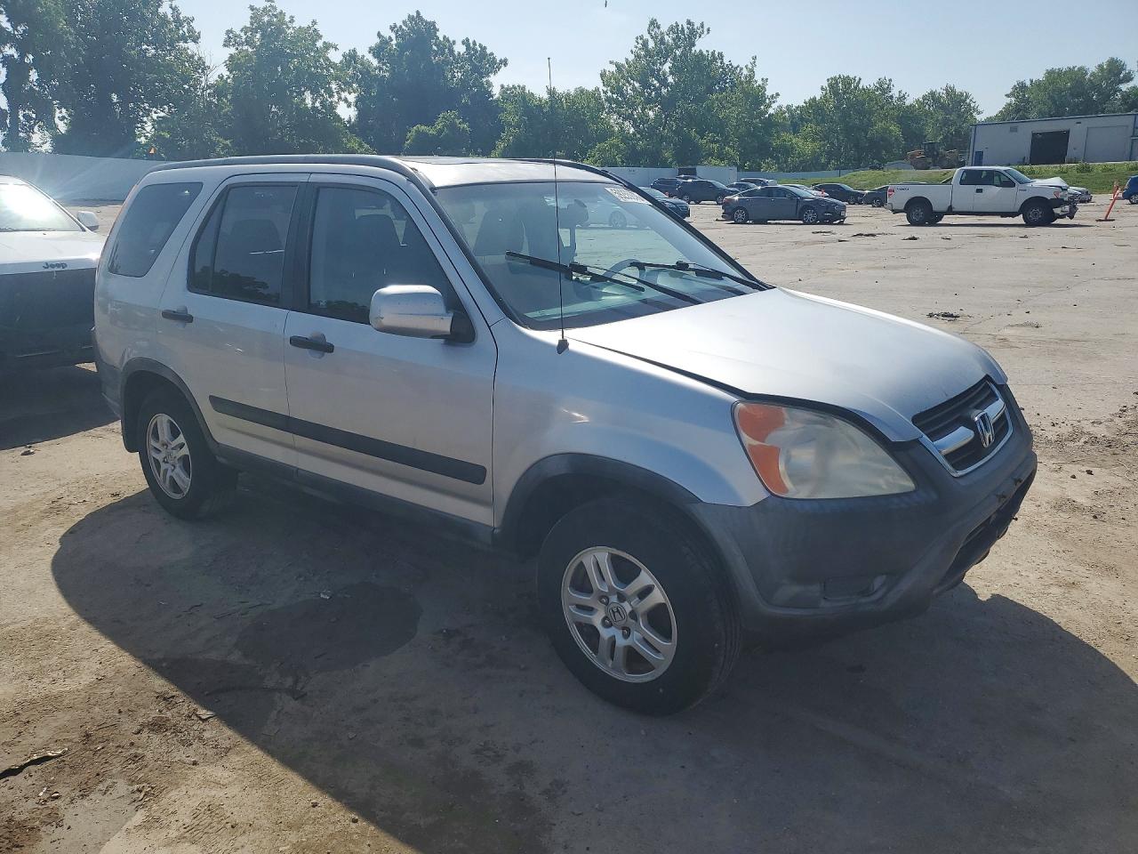 2002 Honda Cr-v Ex Серебряный vin: JHLRD78802C008196