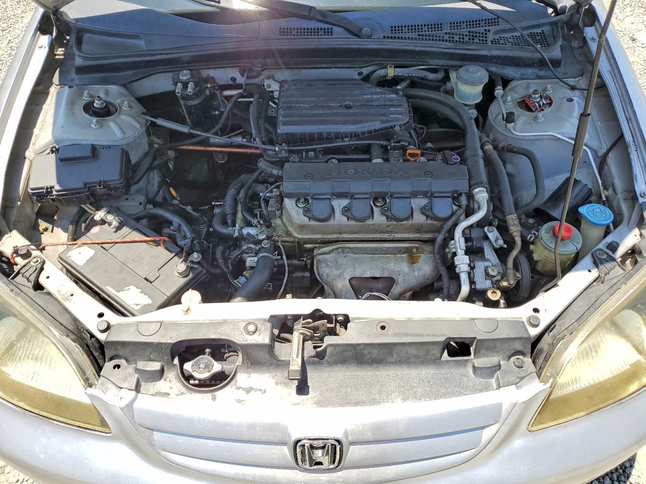 2001 Honda Civic Dx Silver vin: 2HGES16221H561944