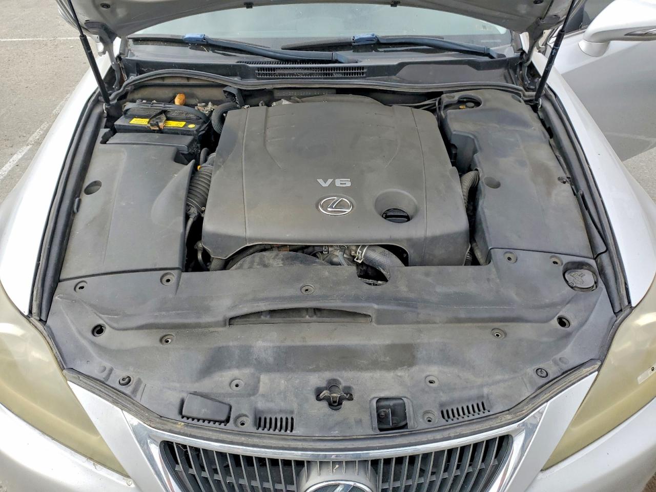 2011 Lexus Is 250 Silver vin: JTHBF5C29B5156155