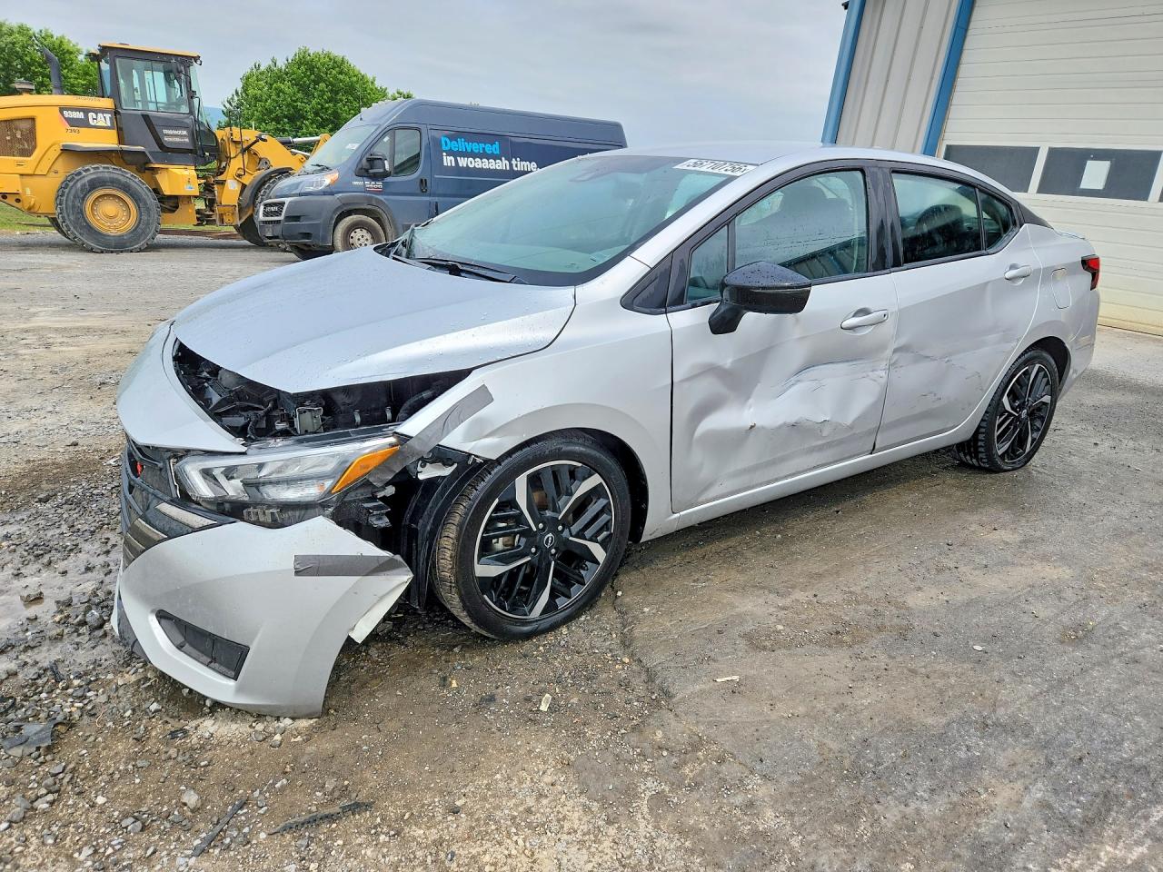 2024 Nissan Versa Sr Silver vin: 3N1CN8FV9RL881073