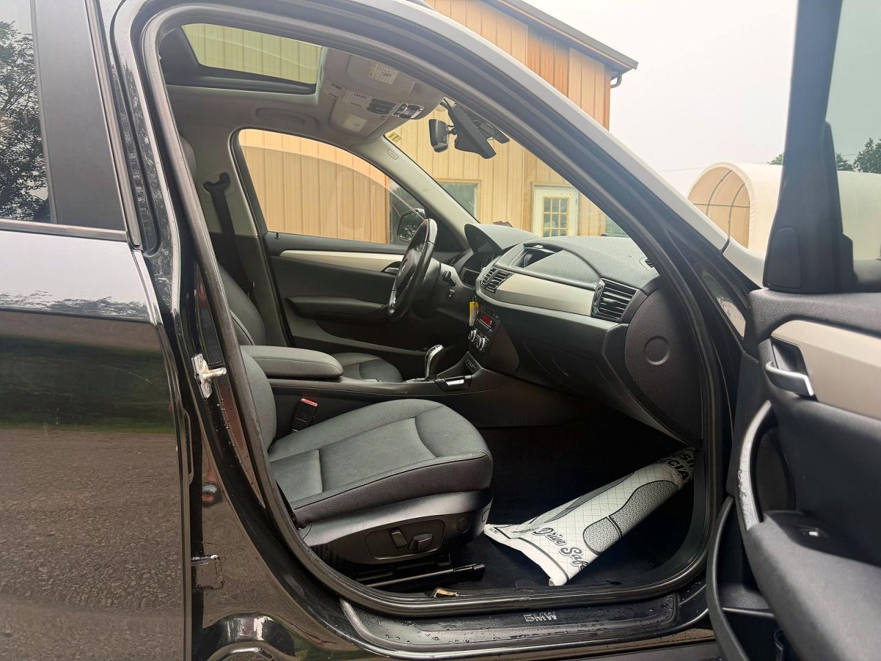 2014 Bmw X1 Xdrive28i Black vin: WBAVL1C57EVY21727