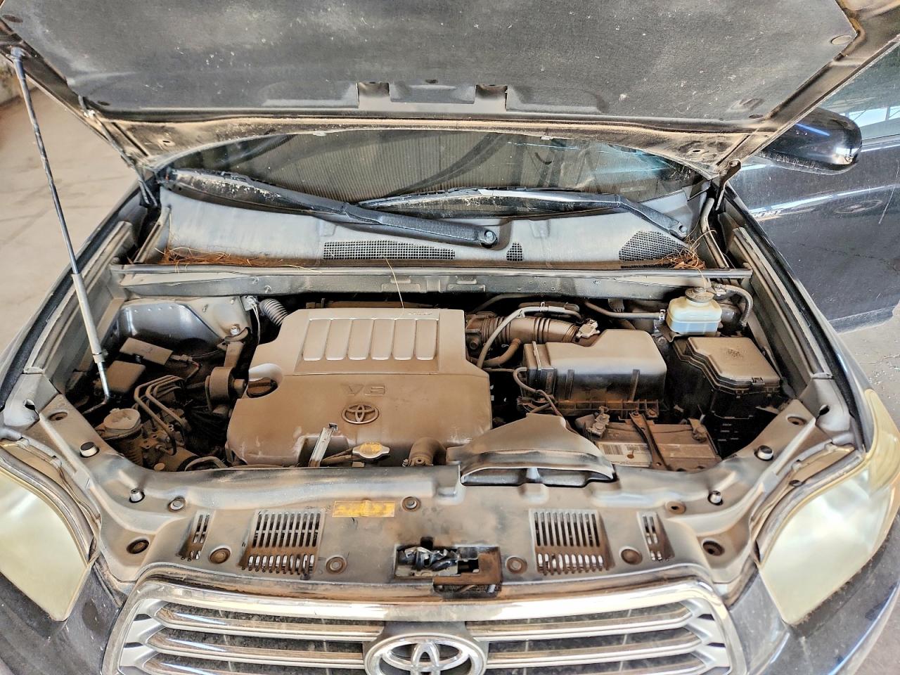 2008 Toyota Highlander Sport Black vin: JTEES43A182091786