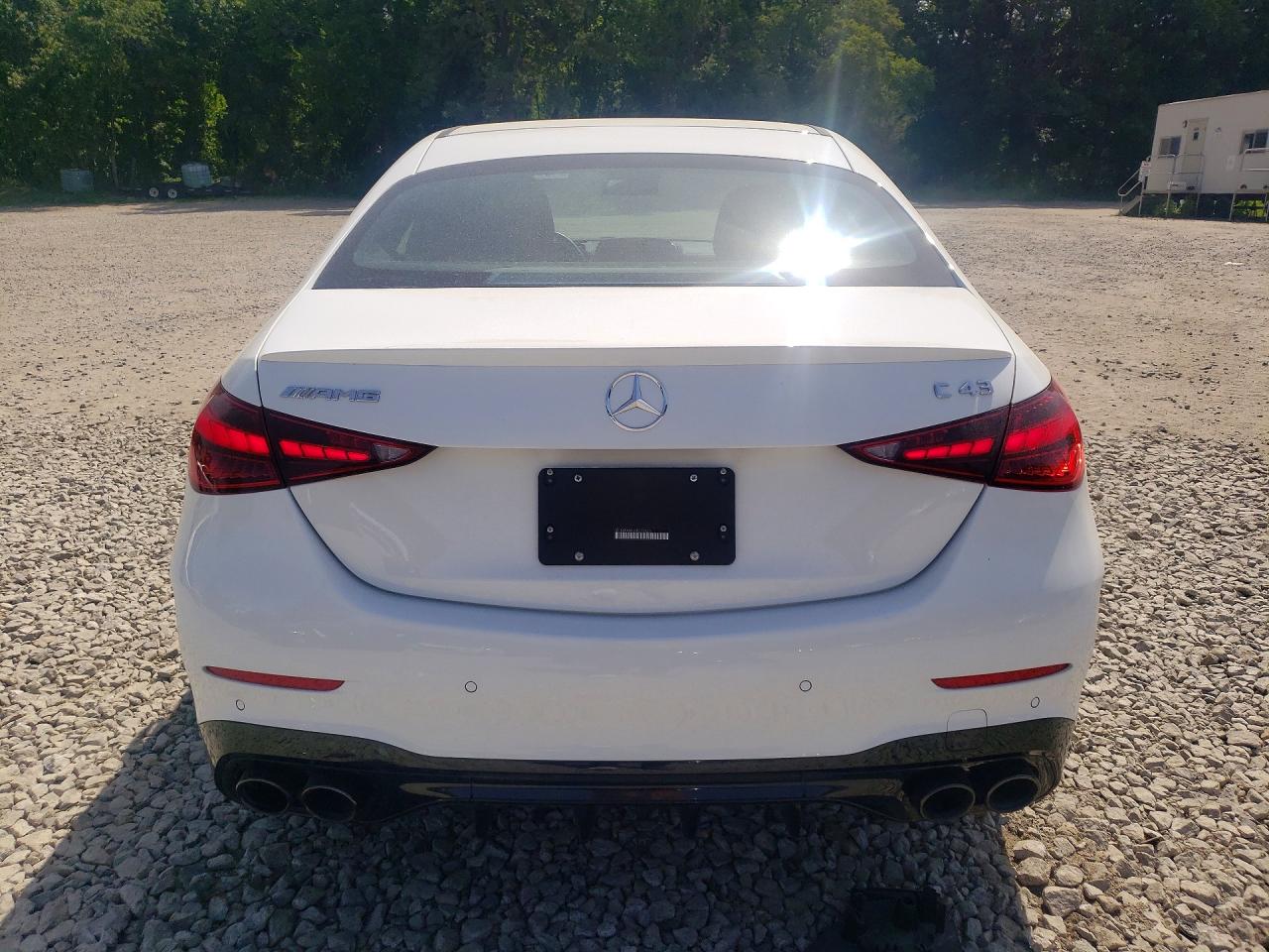 2025 Mercedes-benz C 43 Amg White vin: W1KAF8HB3SR272523