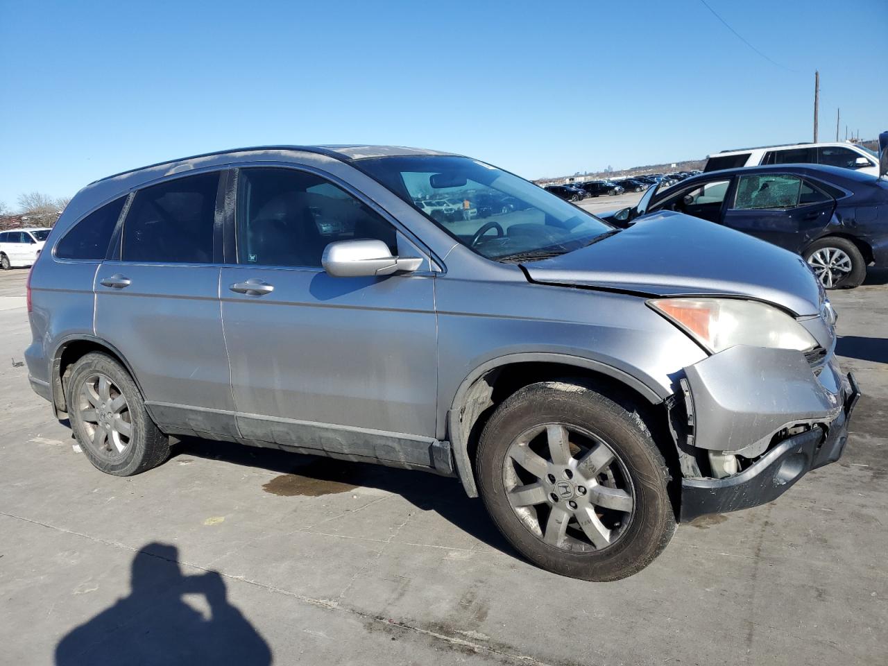 2007 Honda Cr-v Exl Серебряный vin: JHLRE38777C073339