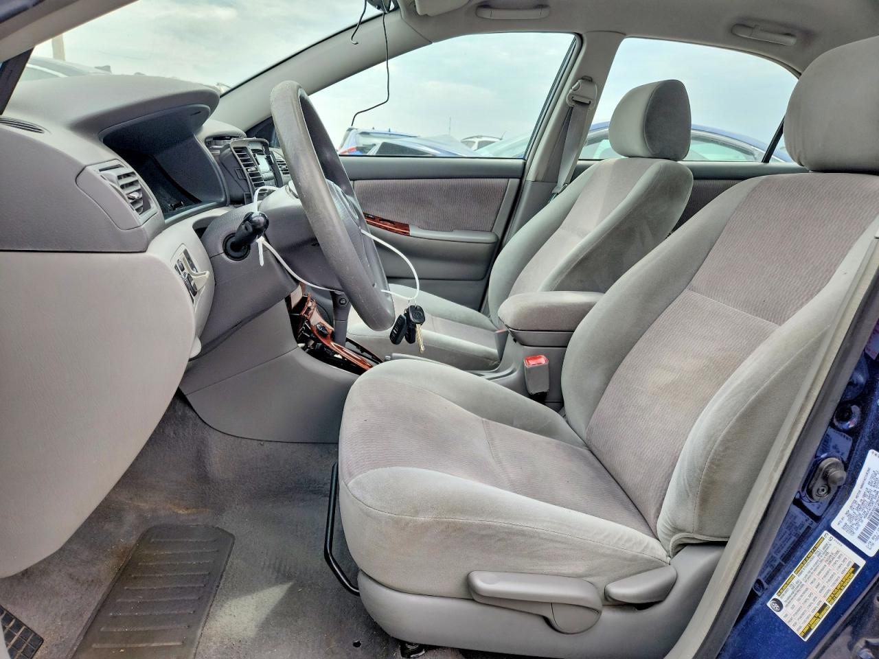2007 Toyota Corolla Le Blue vin: 1NXBR32EX7Z903845
