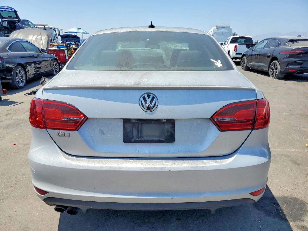 2013 Volkswagen Jetta Gli Silver vin: 3VW4A7AJ0DM210239
