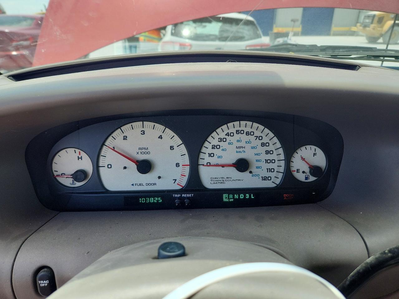 2000 Chrysler Town & Country Limited Темно-бордовый vin: 1C4GP64L7YB614285