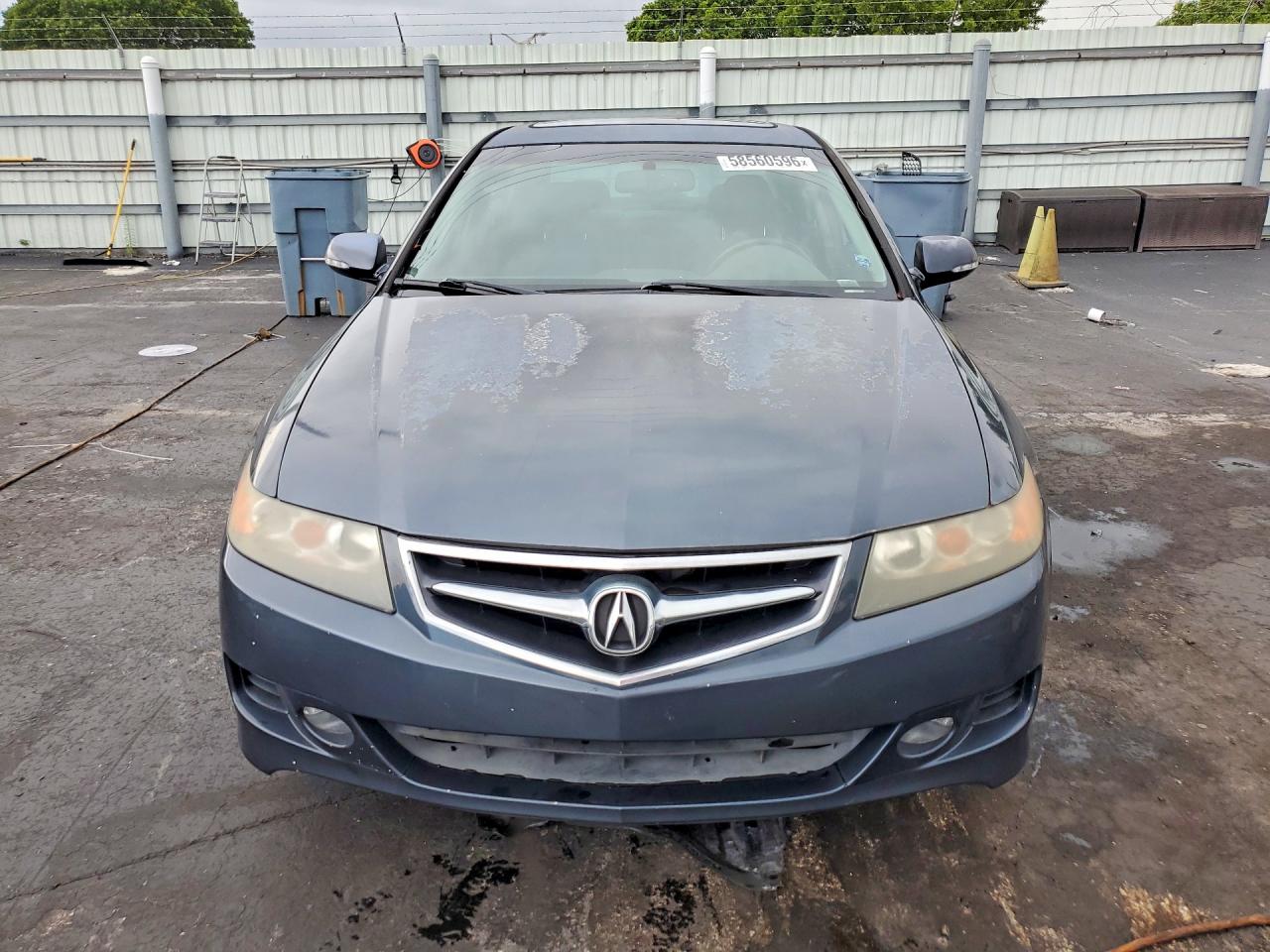 2008 Acura Tsx Gray vin: JH4CL96988C009021