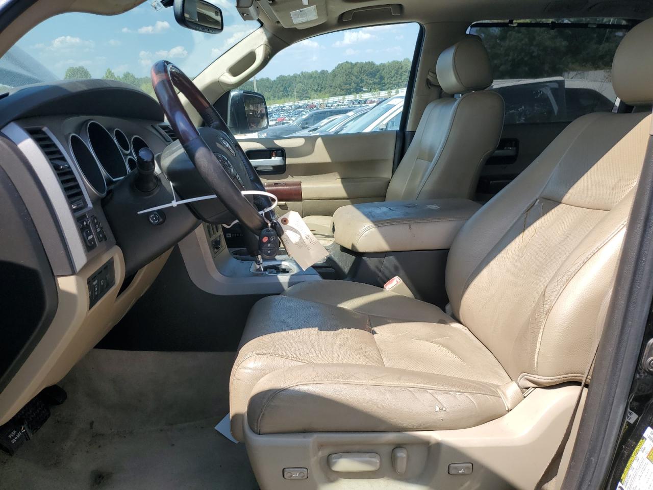 2011 Toyota Sequoia Platinum Black vin: 5TDDW5G13BS042898