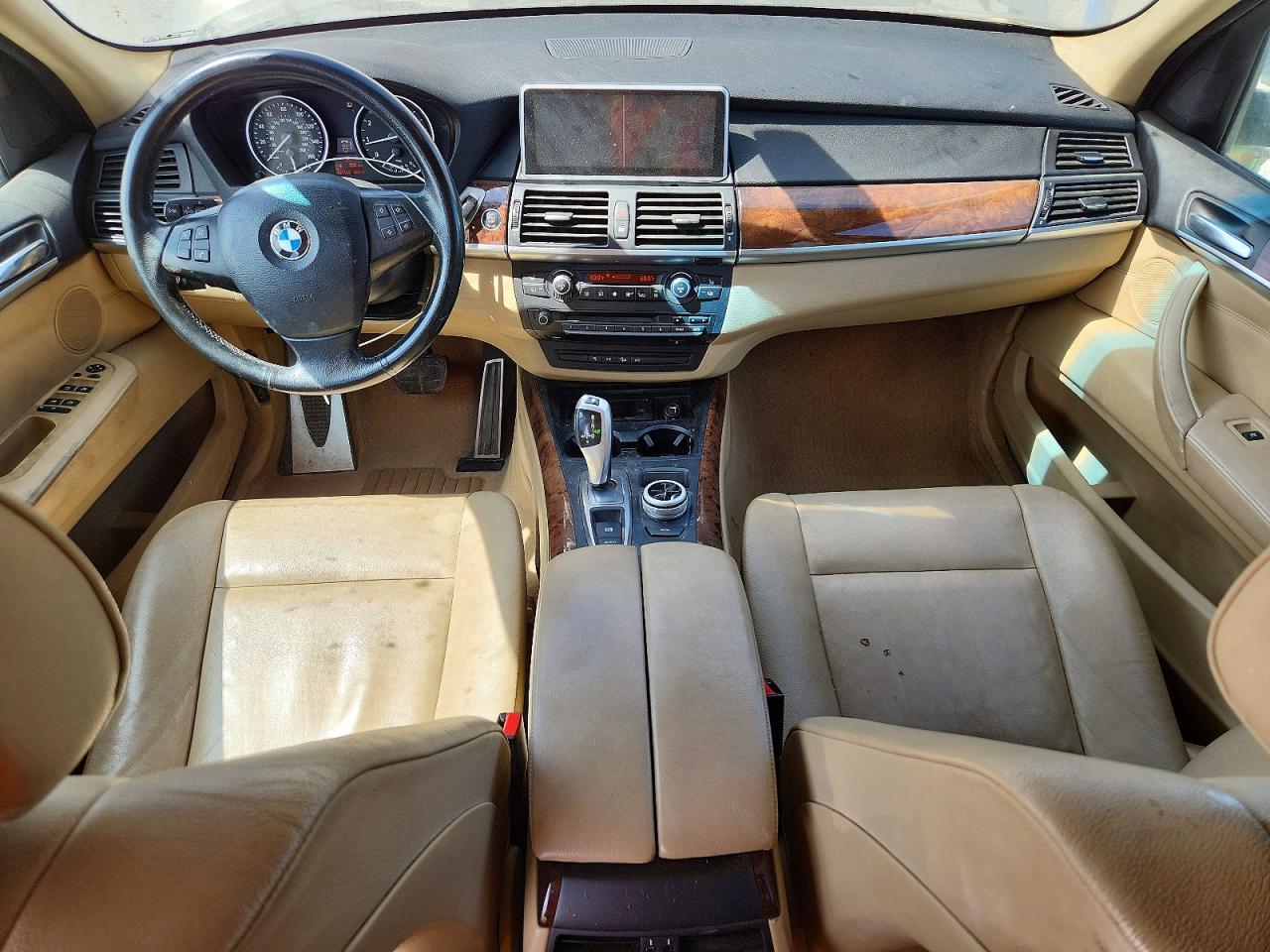 2008 Bmw X5 3.0i Blue vin: 5UXFE435X8L009064