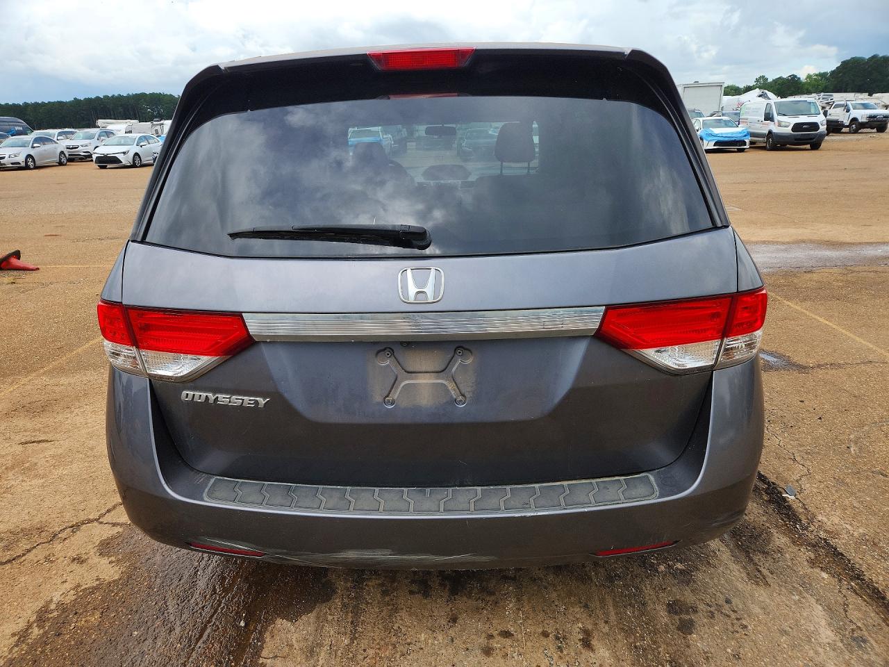 2016 Honda Odyssey Lx Gray vin: 5FNRL5H20GB068604
