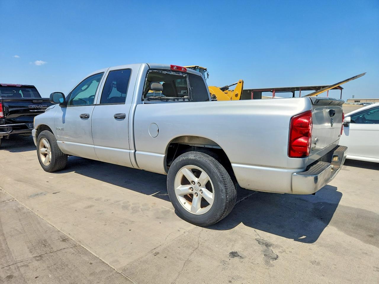 2008 Dodge Ram 1500 St Silver vin: 1D7HA18N28J126779