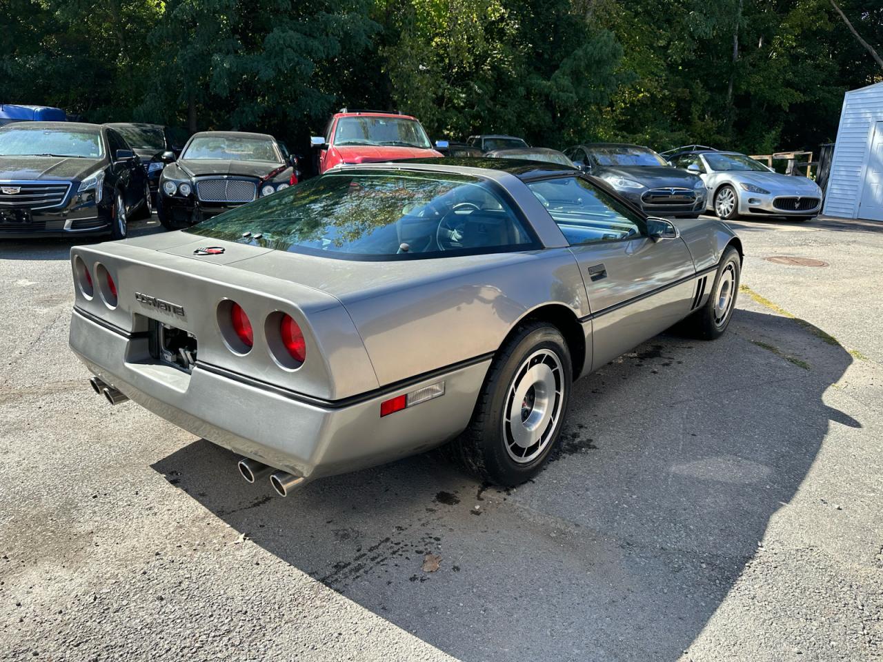 1984 Chevrolet Corvette Gray vin: 1G1AY0780E5147284