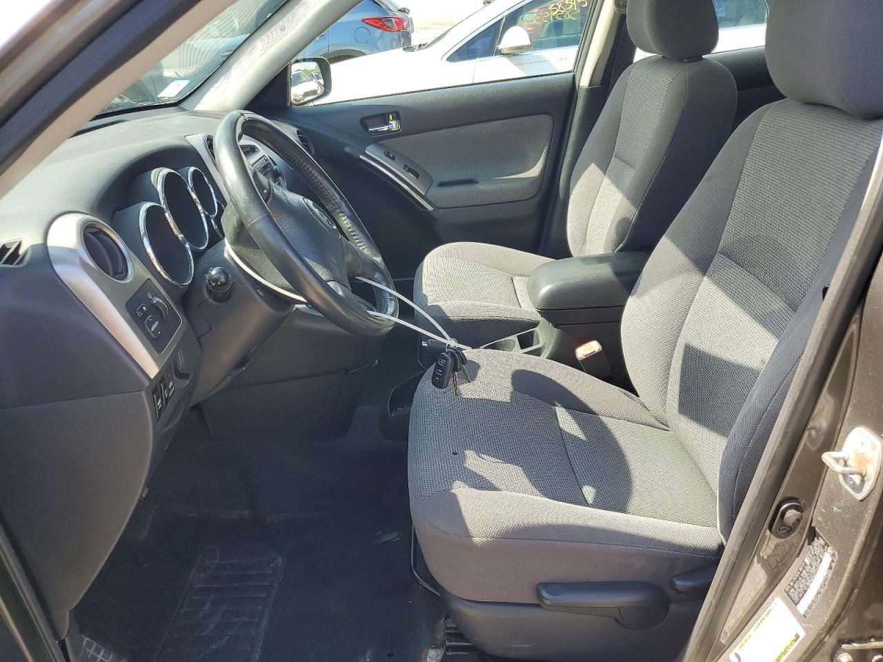 2008 Toyota Corolla Matrix Xr Gray vin: 2T1KR30E98C710432