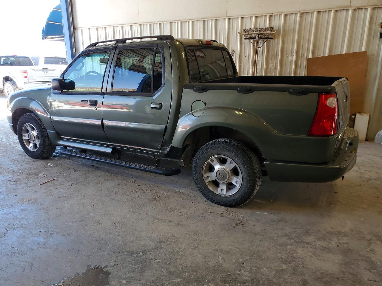 2004 Ford Explorer Sport Trac Green vin: 1FMZU67K54UA28621