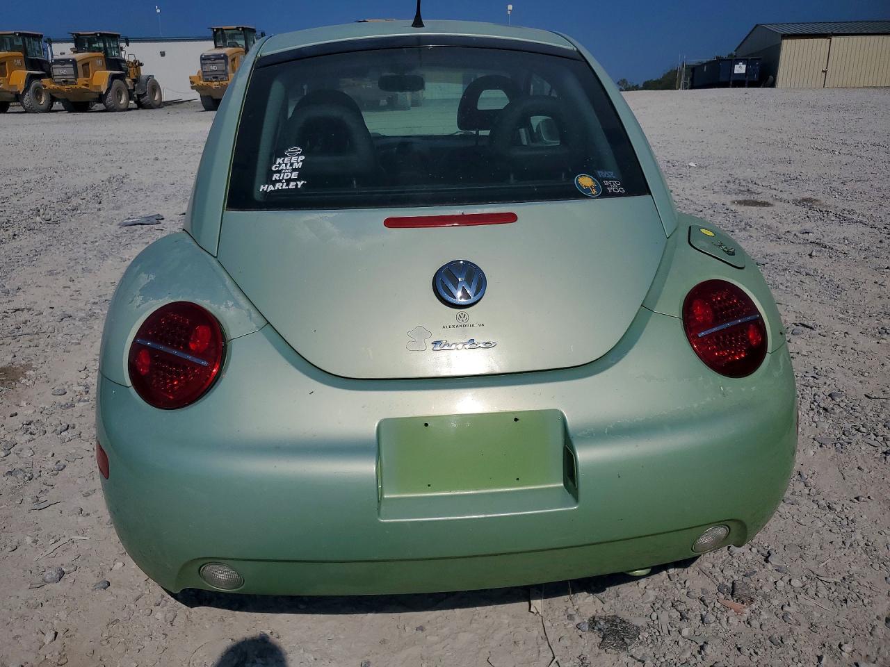 2002 Volkswagen New Beetle Glx Green vin: 3VWDD21C52M403477