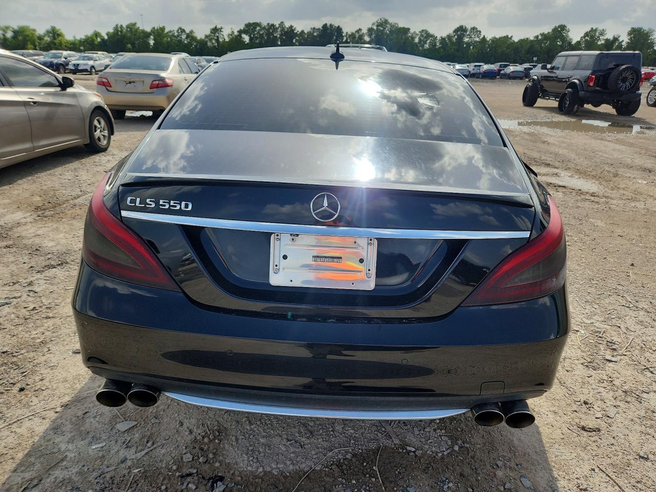2015 Mercedes-benz Cls 550 Black vin: WDDLJ7DBXFA155291